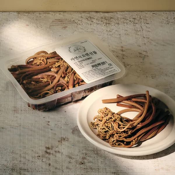 고푸드 데친 고사리 250g 1개 8,900원