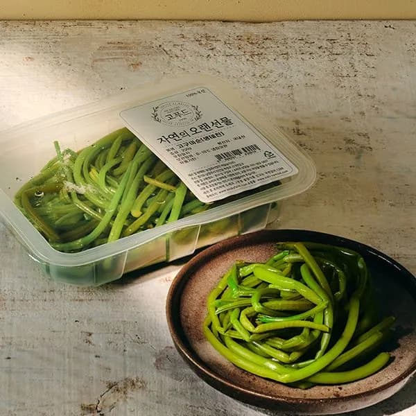 고푸드 데친 고구마순 250g 1개 4,400원