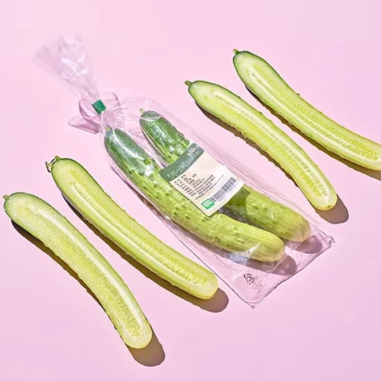 유기농 오이 270g 내외 2입
