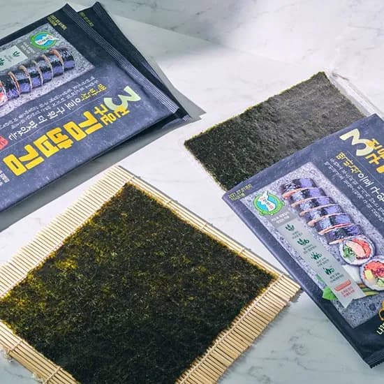 지도표 성경김 3번구운 김밥김 22g 10매 1개