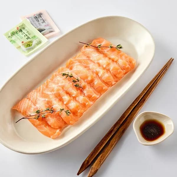 생연어회 120g 1개 11,900원