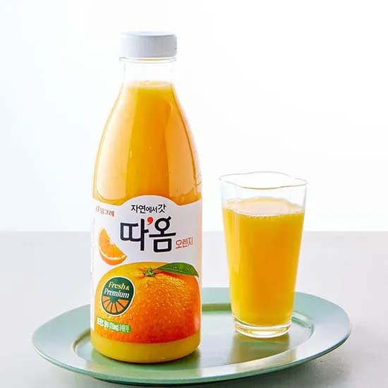 따옴 오렌지주스 730ml 1개