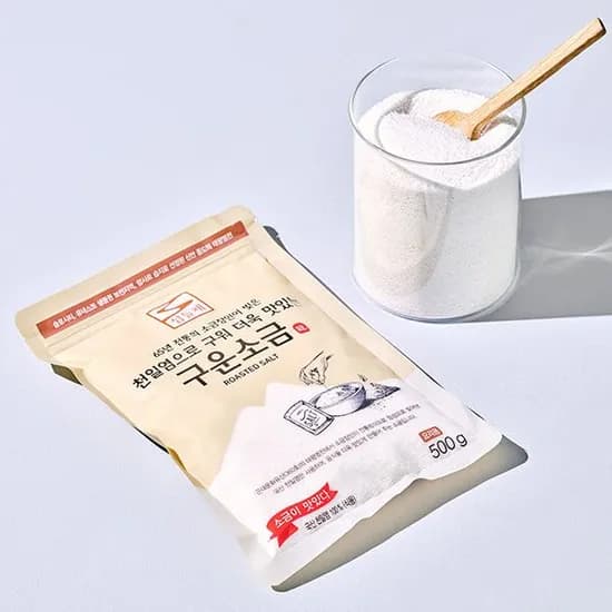 구운 소금 500g 1개