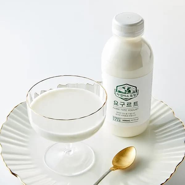 아침미소목장 수제 요구르트 500ml 1개 6,000원