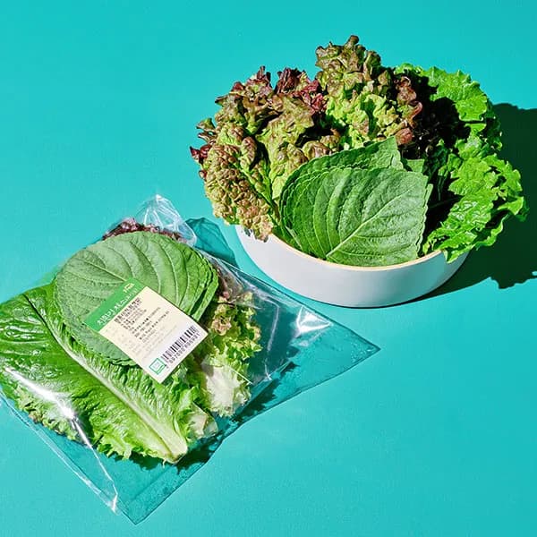 쌈총사(적,청,깻) 유기농 120g 1봉 2,360원
