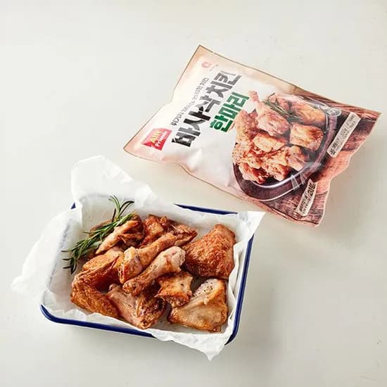 바사삭 치킨 한마리 12조각 500g 1개