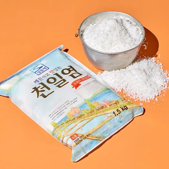 섬들채 천일염 1.5kg 1개
