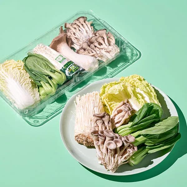 전골용 채소와 버섯 470g 1팩
