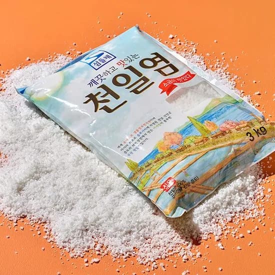 섬들채 천일염 3kg 1개
