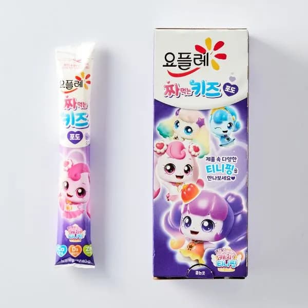 빙그레 요플레 짜먹는 키즈 포도 40g 6개 2,450원