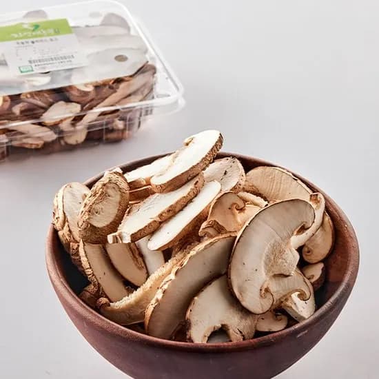 무농약 슬라이스 표고버섯 120g 1개