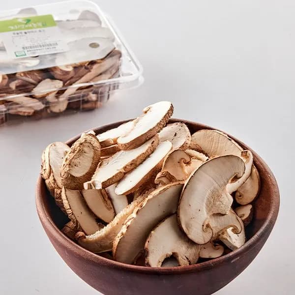 무농약 슬라이스 표고버섯 120g 3개 9,000원