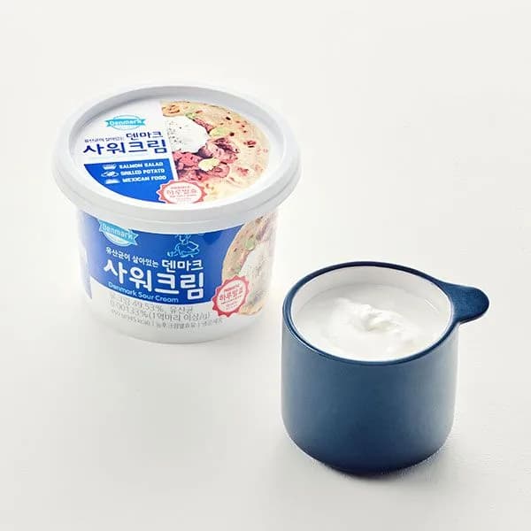 덴마크 사워크림 450g 1개