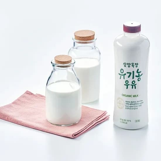 삼양목장 유기농우유 1000ml 1개