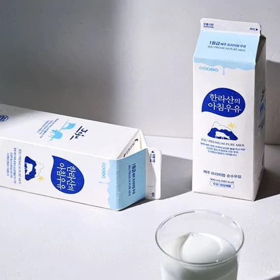 한라산 한라산의 아침우유 900ml 1개