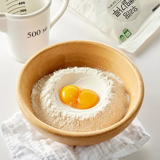 오아시스 우리땅 무농약 백밀가루 750g 1개