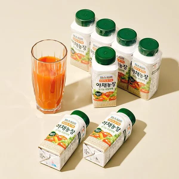파스퇴르 유기농 야채농장 과일야채 190ml 4입 4,980원