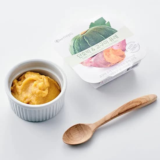 가보팜스 단호박&고구마 퓨레 90g 1개