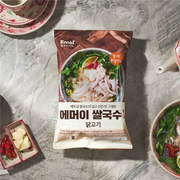 에머이 닭고기 쌀국수 229g 2개 11,500원