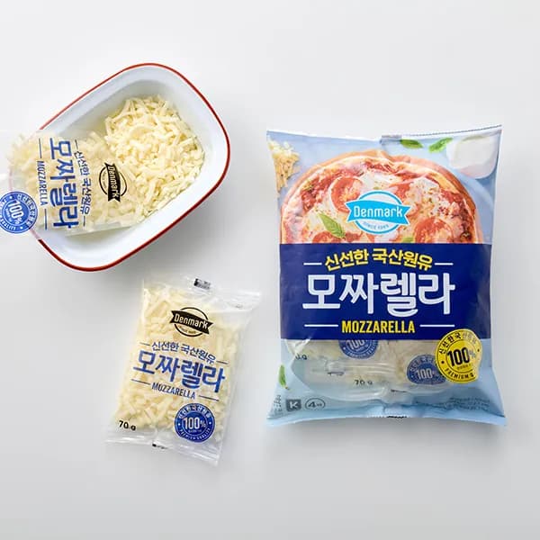덴마크 국산원유 모짜렐라 70g 4입