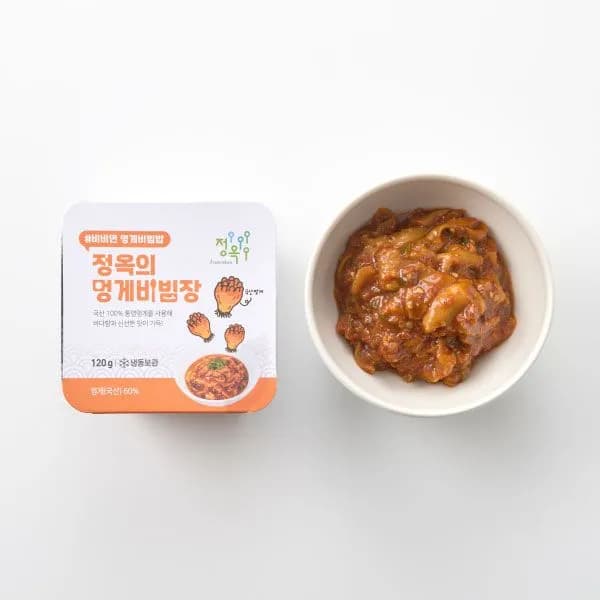 정옥 수제 멍게비빔장 냉동 120g 1개 7,500원