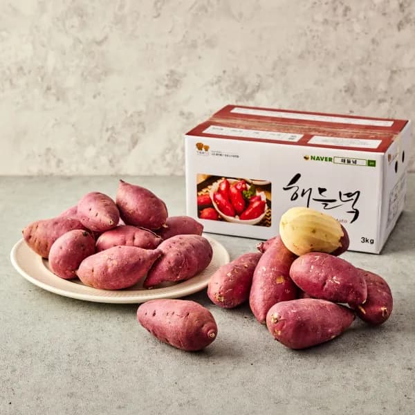 무농약 꿀맛 햇고구마 3kg 1개 18,500원