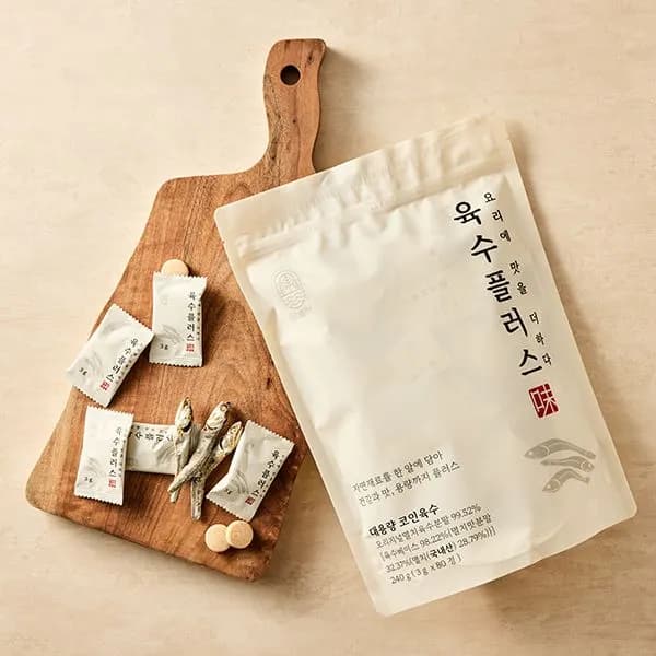 육수플러스 멸치 대용량 3g 80정 1개 17,900원