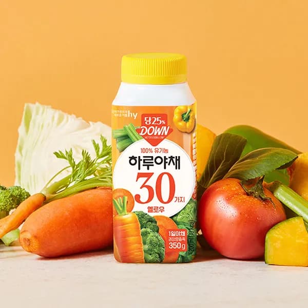 하루야채 유기농 옐로우 200ml 3개 6,000원