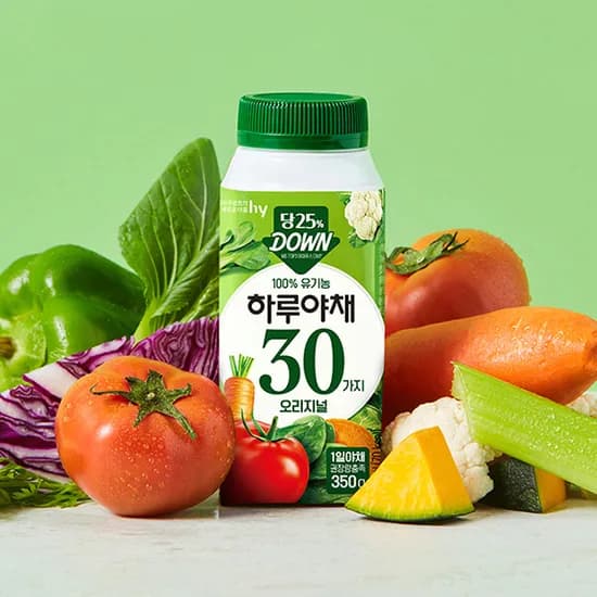 유기농 하루야채 오리지널 200ml 3개