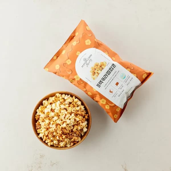 유기농 블랙 카라멜 팝콘 125g 1개