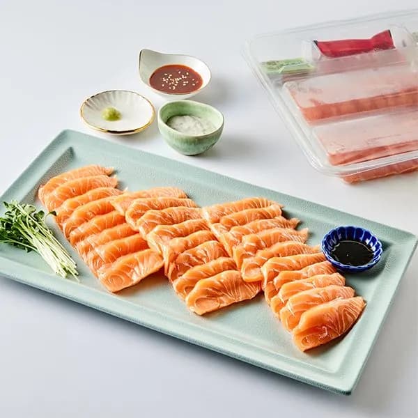지리바다 생연어회 400g 1개