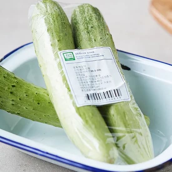 백오이 무농약 330g 내외 2입