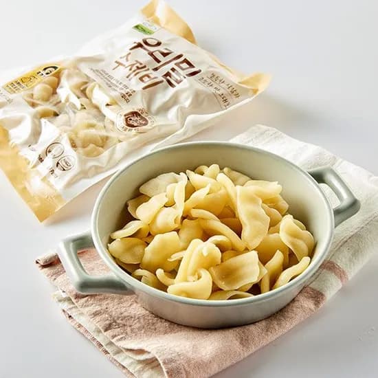 우리밀 수제비 300g 1개 3,500원