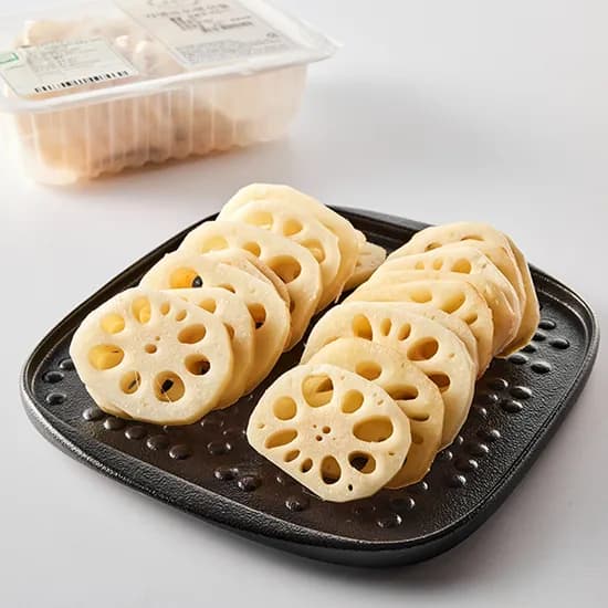 무농약 연근 슬라이스 300g 1개
