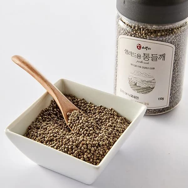 예천어무이 샐러드용 생 통들깨 150g 1개
