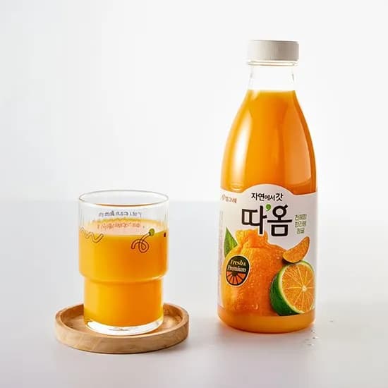 따옴 천혜향주스 730ml 1개