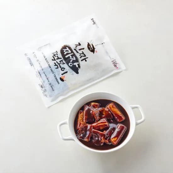 오마뎅 진짜 짜장 떡볶이 352g 1개