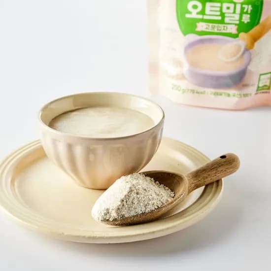국내산 유기농 오트밀 가루 200g 1개