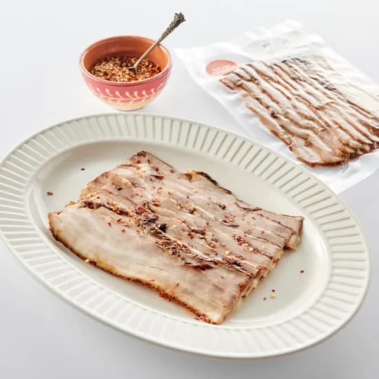 BACON REALISM 이탈리아 칠리 삼겹 베이컨 100g 1개