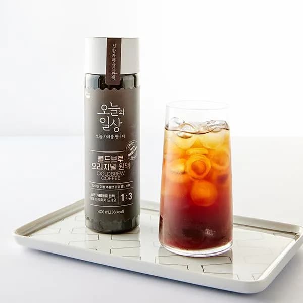 오늘의일상 콜드브루 원액 400ml 8잔 분량 1개