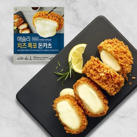 애슐리 치즈 폭포 돈카츠 300g 1개 8,990원