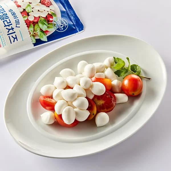 빙그레 미니 후레쉬 생모짜렐라치즈 75g 3개