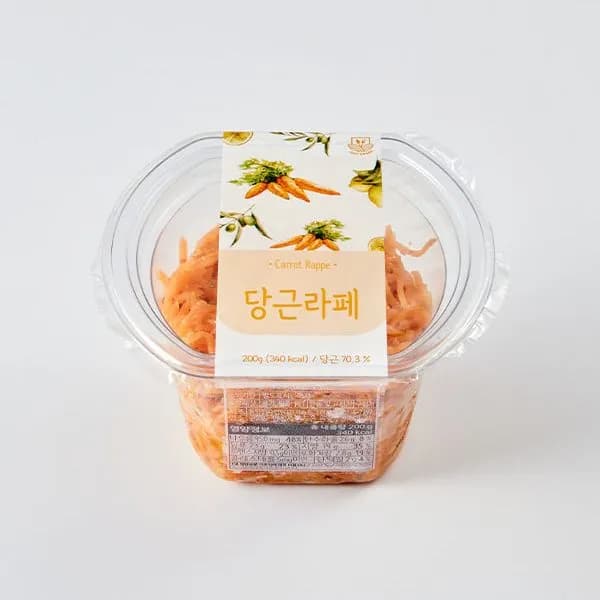 저스트그린 국내산 당근라페 200g