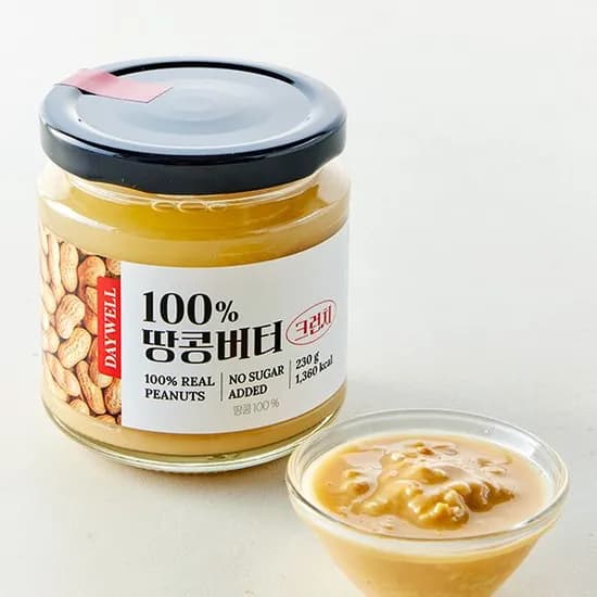 베리해피넛 100% 땅콩버터 크런치 230g 1개