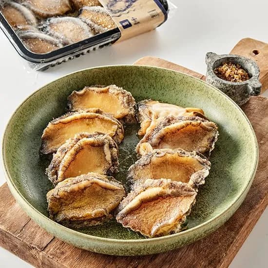 완도자숙 손질전복 중 8미 300g 1개