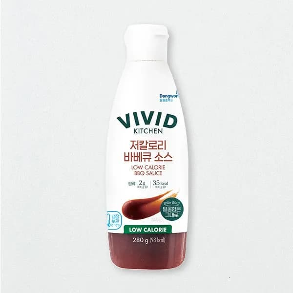 비비드키친 저칼로리 바베큐소스 280g 1개