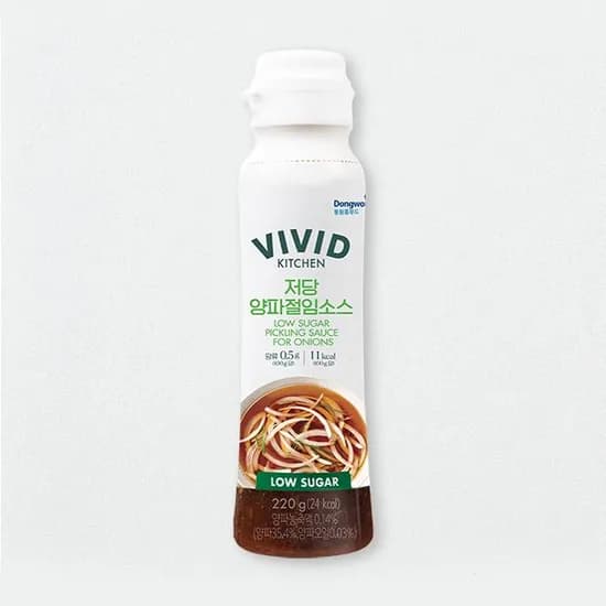 비비드키친 저당 양파절임소스 220g 1개