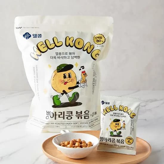 웰콩 병아리콩볶음 20g 20개입 1개