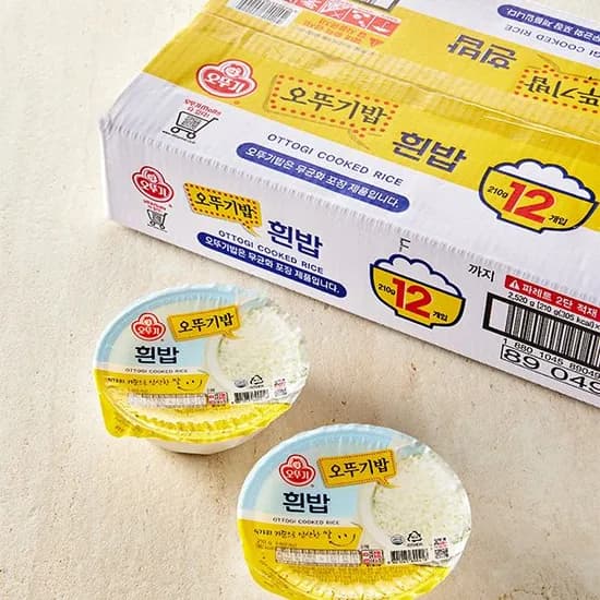 오뚜기밥 흰밥 210g 12개