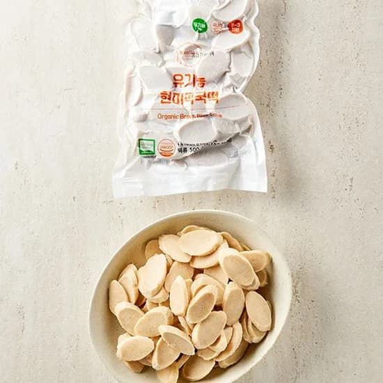 유기농 현미 떡국떡 500g 3개 12,300원